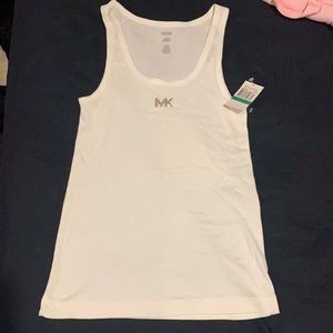 Michael kors white tank top